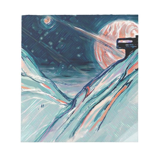 マイフューチャーホームイン宇宙 ノートパッド (正面)