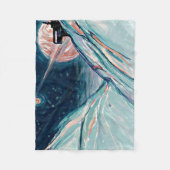 マイフューチャーホームイン宇宙 フリースブランケット (正面)