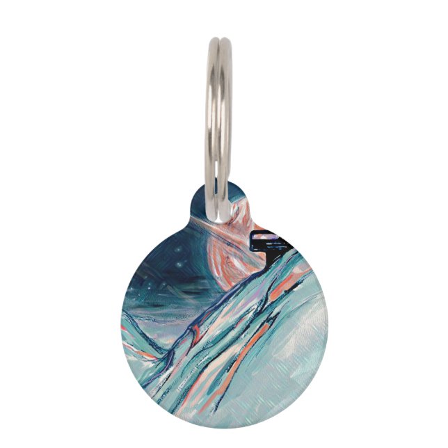 マイフューチャーホームイン宇宙 ペット　ネームタグ (正面)