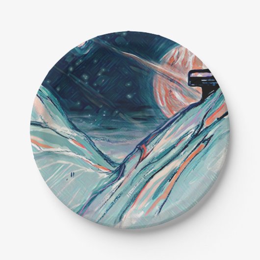 マイフューチャーホームイン宇宙 ペーパープレート (正面)