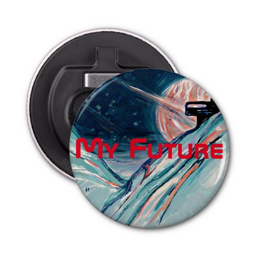 マイフューチャーホームイン宇宙 栓抜き (正面)