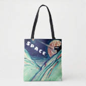 マイフューチャーホーム宇宙、他の惑星 トートバッグ (正面)