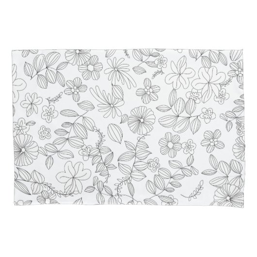 マイフラワーデザイン3 枕カバー (正面)