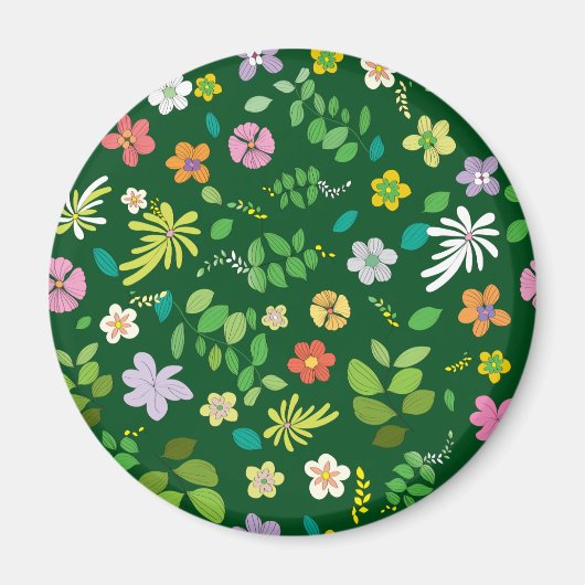 マイフラワーデザイン4 マグネット (正面)