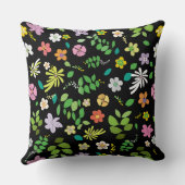 マイフラワーデザイン5 クッション (裏面)