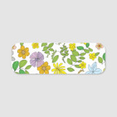 マイフラワーデザイン 名札 (正面)