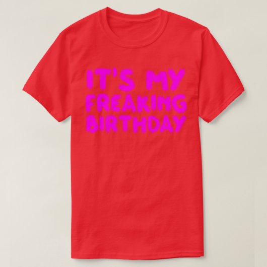 マイフレック誕生日2 Tシャツ (デザイン正面)