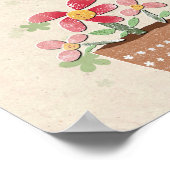 マイフレンズフラワーポット ポスター (角)