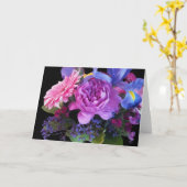 マイフレンズブーケカード カード (黄色い花)