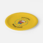 マイフレンドメイジー誕生日 ペーパープレート (アングル)