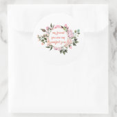 マイフレンド最高のズフォーエバーフローラリース ラウンドシール (バッグ)