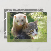 マイフレンド ポストカード (正面/裏面)