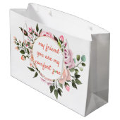 マイフレンド ラージペーパーバッグ (裏面アングル)