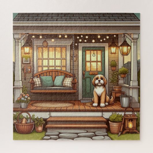 マイフロントポーチパズル ジグソーパズル (縦)