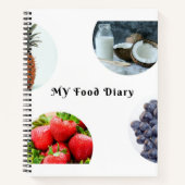 マイフードダイアリー ノートブック (正面)