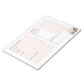 マイブックアドベンチャー40ページメモ帳 ノートパッド (アングル)