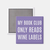 マイブッククラブのみ読ワインラベルマグネット マグネット (正面/裏面)