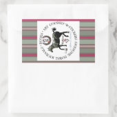 マイブランドストライプ 長方形シール (バッグ)