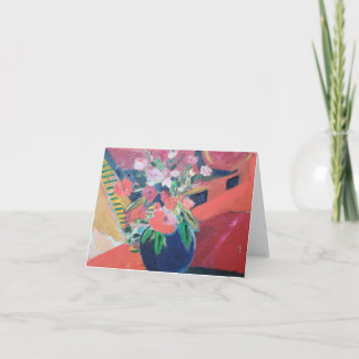 マイブルーキャッシュポット サンキューカード