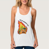 マイブレックファーストタコじゃない タンクトップ (正面)