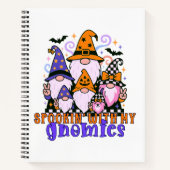 マイブロマイドたちと一緒にスパーク:レトロハロウィンの友達 ノートブック (正面)