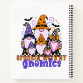 マイブロマイドたちと一緒にスパーク:レトロハロウィンの友達 ノートブック (裏面)