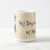 マイブービ食べアマイ宿題コーヒーマグ コーヒーマグカップ (中央)