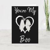 マイブー幽霊ハロウィーンハッピーバースデー カード (正面)