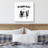 マイプレお気に入りのイス |バレーボール選手ギフトアイディア キャンバスプリント (インサイチュ (寝室))