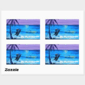 マイプレイグラウンドステッカーbyマレーネオリジナルアート 長方形シール (シート)