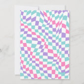 マイプールパーティー時代の誕生日パーティーで 招待状 (裏面)