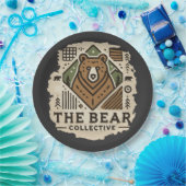 マイベアコレクティブ ペーパープレート (パーティー)