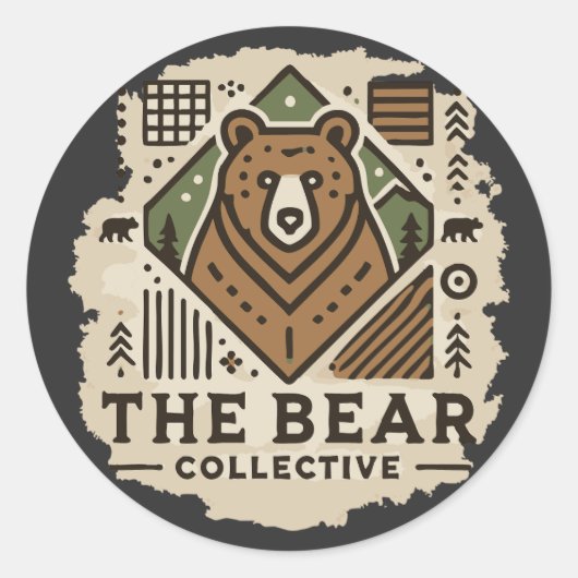 マイベアコレクティブ ラウンドシール (正面)