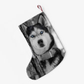 マイベイビーブルーアイズクリスマスストッキング スモールクリスマスストッキング (裏面 (吊り時))