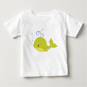 マイベビークジラ ベビーTシャツ