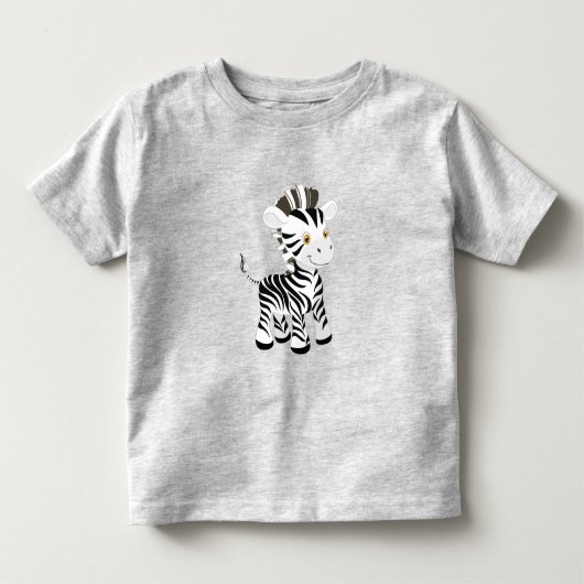 マイベビーゼブラ トドラーTシャツ (正面)