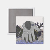 マイベビーゾウ磁石 マグネット (正面/裏面)