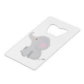 マイベビーゾウ クレジットカード栓抜き (裏面アングル)