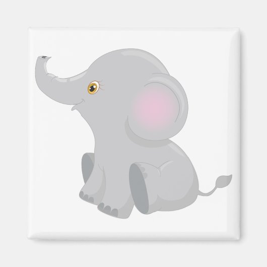 マイベビーゾウ マグネット (正面)