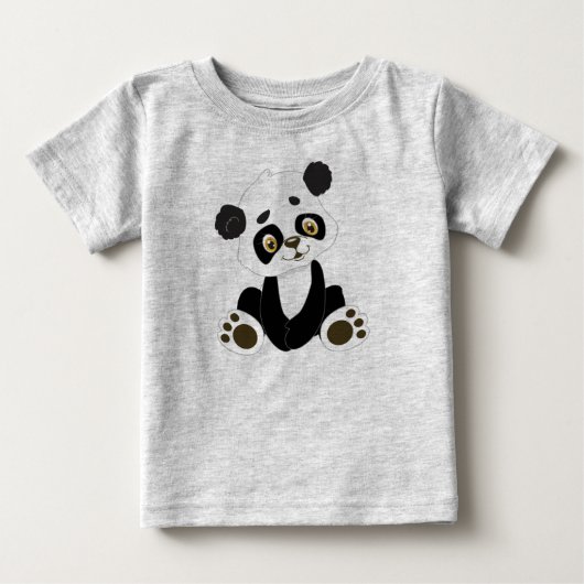 マイベビーパンダ ベビーTシャツ (正面)