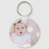 マイベビーフォトカスタム キーホルダー (正面)