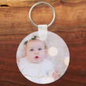 マイベビーフォトカスタム キーホルダー (正面)