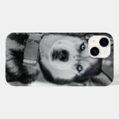 マイベビーブルーアイズiPhoneケース Case-Mate iPhoneケース (裏面 (横))