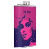 マイベビーレトロビニール包まれたフラスコ フラスク (右)