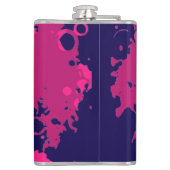 マイベビーレトロビニール包まれたフラスコ フラスク (裏面)