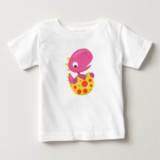 マイベビー恐竜 ベビーTシャツ (正面)
