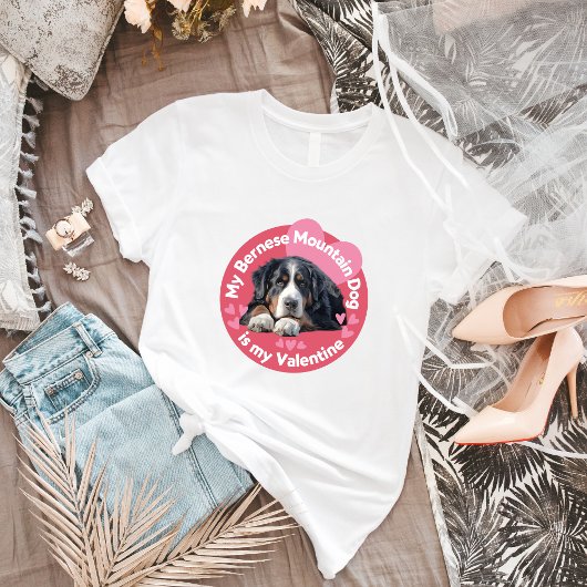 マイベルネーズマウンテンドッグは私のバレンタイントレンディー Tシャツ