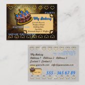 マイベーカリー-ビジネス-、プロファイルカード 名刺 (正面/裏面)