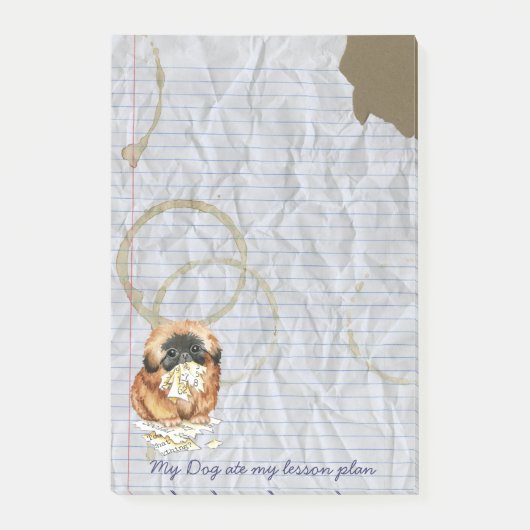 マイペキン食べグマイレッスンプラン ポストイット (正面)