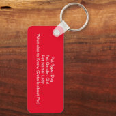 マイペットはホームアローンのキーチェーン キーホルダー (裏面)